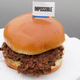 The Impossible Burger, seen here at Stella’s Bar & Grill in Bellevue, Nebraska.